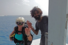 Devil from Maldives was very friendly