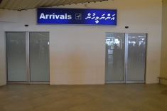 Arrival hall exit