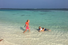 Bikini beach Huraa island
